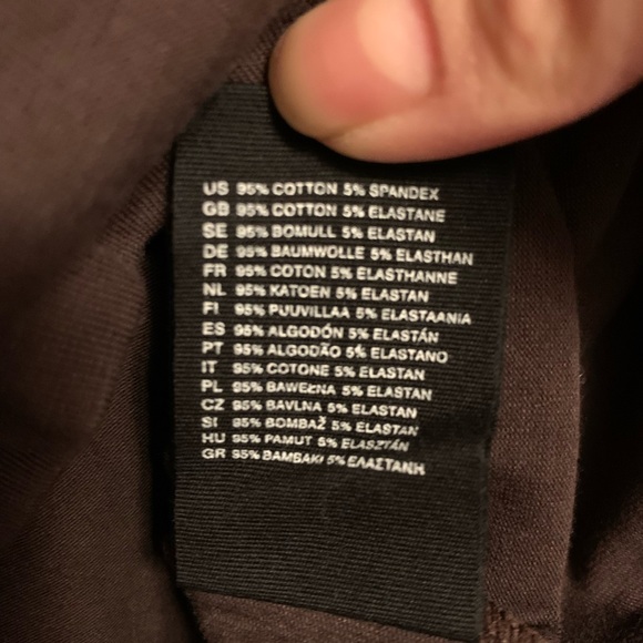 H&M Casual Long Sleeve Tee in Brown - Size S - Picture 3 of 3